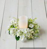 WREATH - WHITE HYDRANGEA NEW Hydrangea