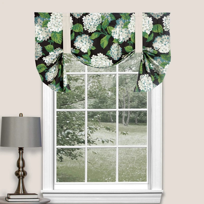 Hydrangea Tie Up Valance Hydrangea