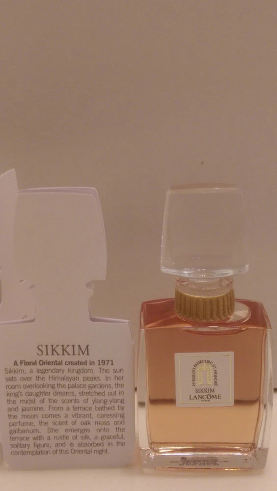 Sikkim by Lancome  0.5 oz / 15 ML Eau De Parfum Splash - Brand New - Rare ! EDP