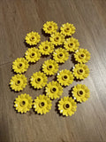 LEGO- NEW- #6901-YELLOW-FLOWER ROUND/16 PETALS/SUNFLOWER-20 PIECES Sunflower