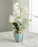 John Rlchard Collection Seafoam Orchids Faux-Floral Arrangement Green Plant