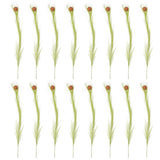 16 Pcs Artificial Grass Faux DIY Wreath Supplies Fake Plant for Decoration Pampas Grass