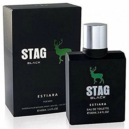 Estiara Stag Black For Men EDT, 100ml by ESTIARA EDT