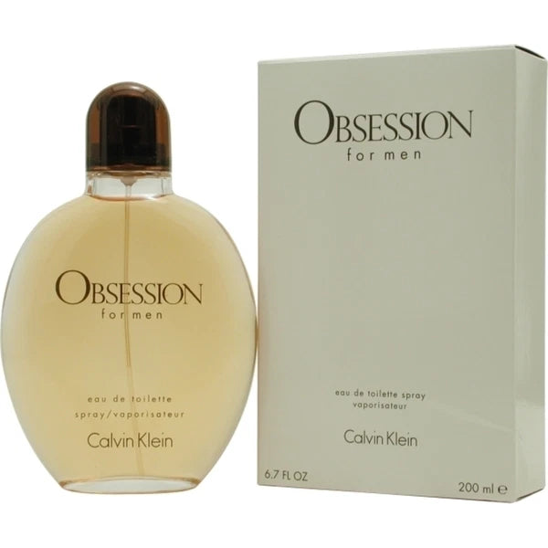 OBSESSION BY Calvin Klein MEN COLOGNE 6.7 OZ 200 ML EDT SPRAY SEALED EDT