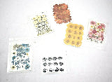 135 Piece Natural Dried Flower Leaves Colorful Pressed Flowers Petals DIY Dried Flower