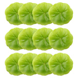 30 Pcs Simulated Lotus Leaf Aquarium Fake Floating Plant Pool Decor Green Plant
