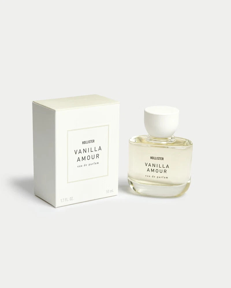 Hollister Vanilla Amour  Perfume Eau De Spray for Women 1.7 oz New In Box SEALED EDP