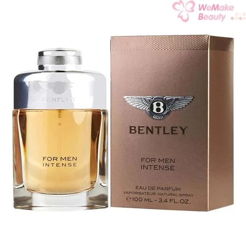 Bentley Intense men’s eau de parfum spray bottle with matching box, 3.4 fl oz