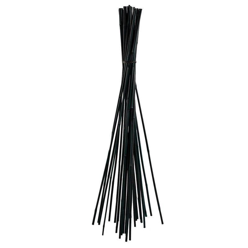Green Dyed Bamboo Stakes for Tomatoes, Beans, Flowers, Potted, Climbing Plants Flowering Plants