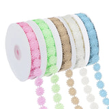 Daisy Flower Lace Trim Lace Trim Knitting Embroidered Ribbon Multicolor Daisies