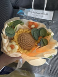 Handmade Crochet Flowers Sunflower Bouquet Woven Plant, Home Decor gift idea Sunflower