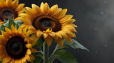 Digital image Sunflower picture photo wallpaper background desktop AI art 1 Sunflower