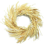 KOWARI Pampas Wreath 24 inch Artificial Pampas Grass Wreath ,AM13 Pampas Grass