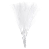 25pcs Faux Pampas Grass 21 Inch Artificial Pampas Grass for Home Decor White Pampas Grass