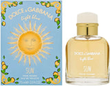 Dolce & Gabbana Light Blue Sun Pour Homme 75ml / 2.5 oz EDT Spray Rare EDT