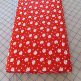 BY THE YARD Simple Pleasures Daisy RED ~ Cotton $3.99 Ships ANY Amount Of Fabric Flowering Plants