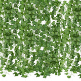 36Pcs Artificial Ivy Fake Vines 248Ft Artificial Ivy Garland Hanging Plants V... Green Plant