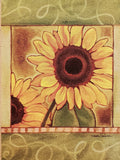 IMPRESSIONS by NCE "Sunflowers" decorative 12.5 x 18 Summer garden size flag Sunflower