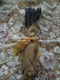 Dried Lavender Bundles, Wrapped In Brown Kraft Paper, From Provence France Dried Flower