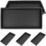 5Pcs Thick Plant Growing Starter Trays Nursery Trays for Greenhouse Gardening Garden Plants