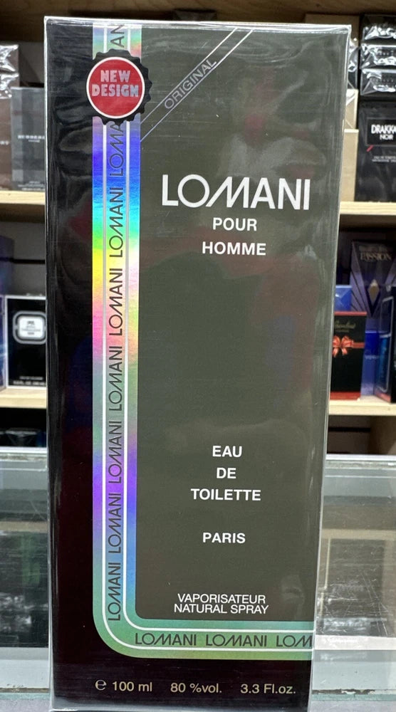 LOMANI POUR HOMME 3.3 / 3.4 oz / 100 ml MEN. 100% ORIGINAL otherwise Return. EDT