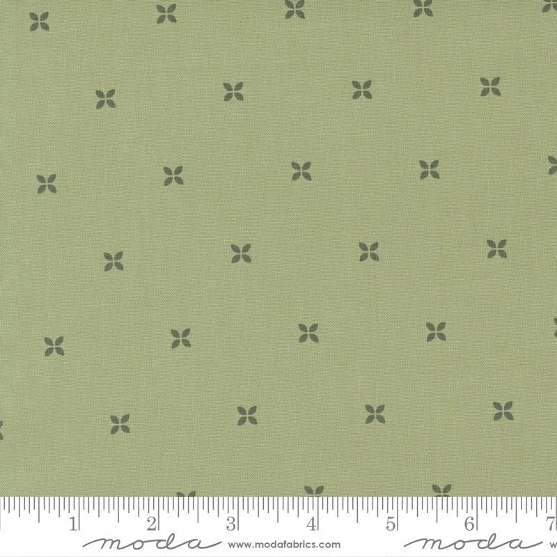Sunnyside Blenders Moss Green by Camille Roskelley for Moda 1/2 Yard Flowering Plants