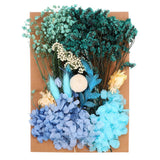Pressed Flowers Bulk Dried Flowers Natural Pressed Flowers Leaves Blue Dried Flower