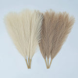 SIMPLECOOL Faux Pampas Grass Decor. 6 Stems 17Ó Short Artificial Pampas Gr Pampas Grass