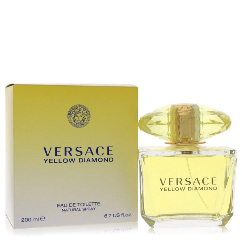 Versace Yellow Diamond by Versace Eau De Toilette Spray 6.7 oz (Women) EDT