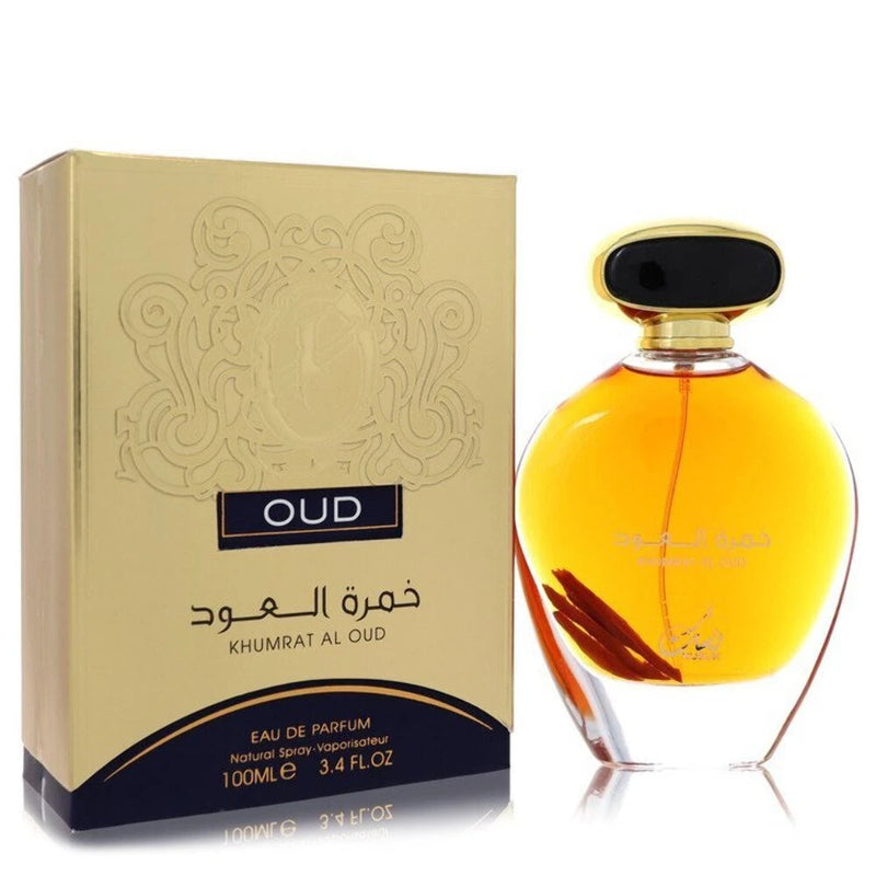 Oud Khumrat Al Oud by Nusuk Eau De Parfum Spray (Unisex) 3.4 oz (Men) EDP