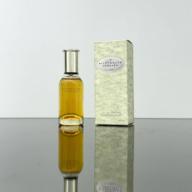 Alfred Sung FOREVER EDP spray bottle with matching vintage formula box