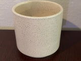 White Round Ceramic Garden Art Flower Momma Pots NEW Plant Pot Garden Plants