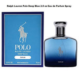 Polo Deep Blue 2.5 oz / 75 ml Ralph Lauren Eau de Parfum EDP Spray NEW, SEALED EDP
