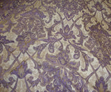Passion damask Chenille Drapery Upholstery fabric by the yard 57" Wide Flowering Plants