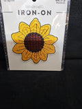Sunflower Iron On Patch Flower Sunflower