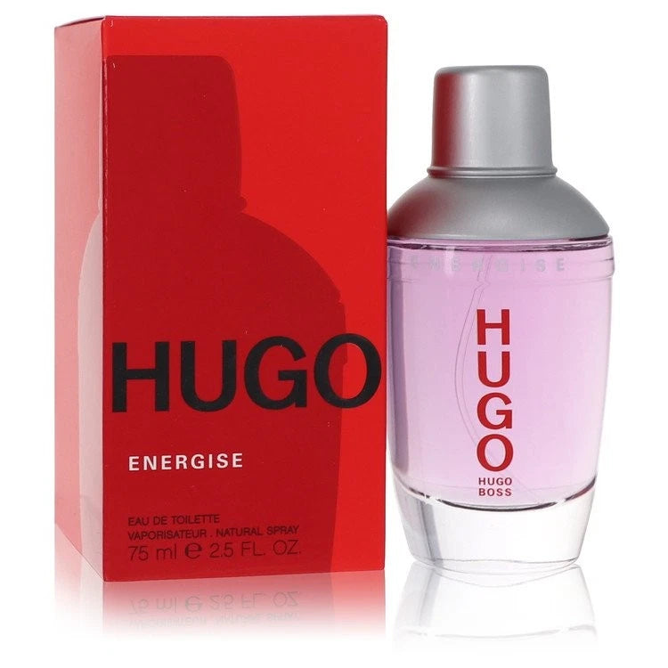 Hugo Energise by Hugo Boss Eau De Toilette Spray 2.5 oz For Men Brand New EDT