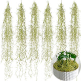 Fake Spanish Moss (6 Pack, 33" Long) Ð Realistic Artificial Hanging Moss for ... Green Plant