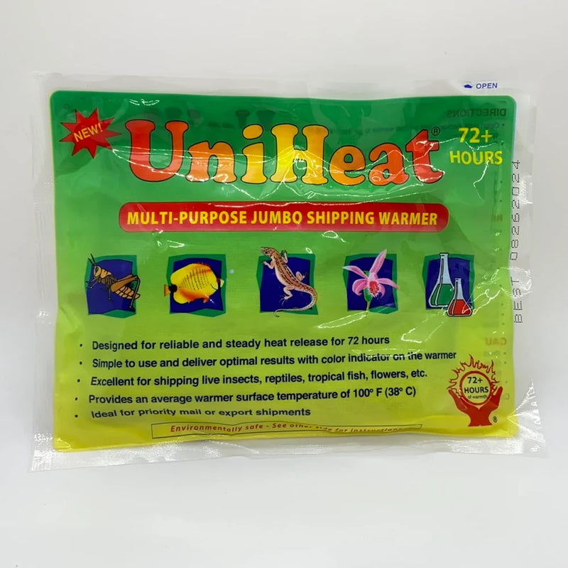 Unilheat multi-purpose jumbo shipping warmer heat pack