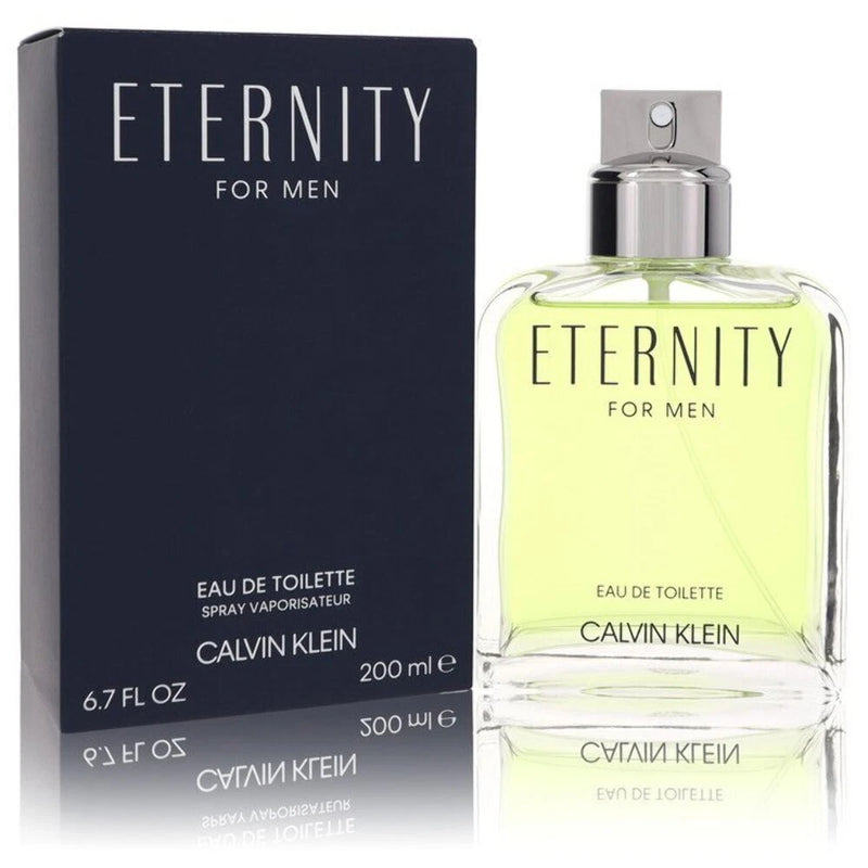 Calvin Klein Eternity Eau de Toilette Spray 6.7 oz for Men EDT