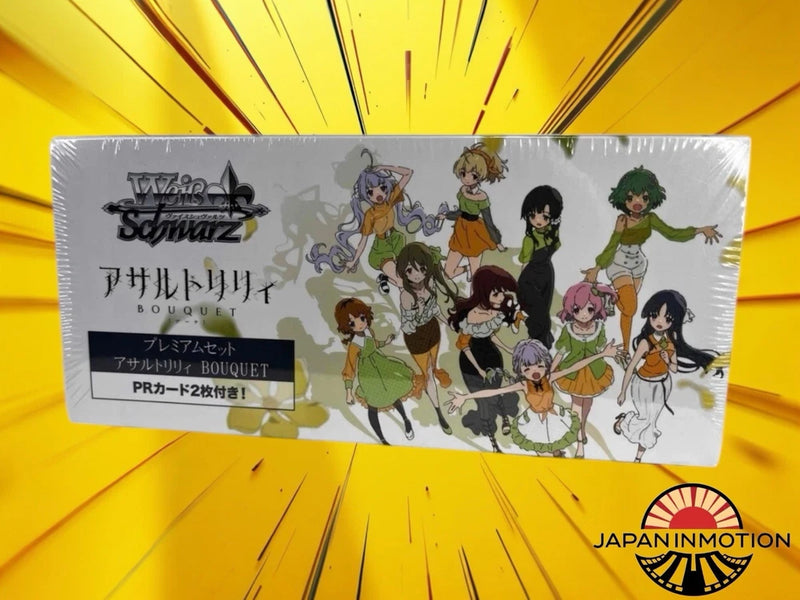 Weiss Schwarz Assault Lily Bouquet premium card set in sealed box
