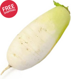 Korean Radish Seeds 75 Seeds Spring Fall Winter Garden Planting Non-GMO Heirloom Garden Plants