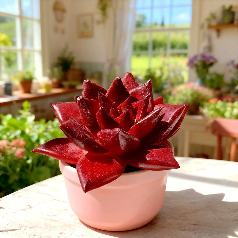 Rare Succulent 2.5" Bare Root Live Indoor plants Easy Care Home DŽcor Gift Green Plant
