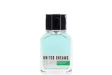 United Dreams Go Far by Benetton For Men EDT Cologne Spray 3.4oz Unboxed NEW EDT