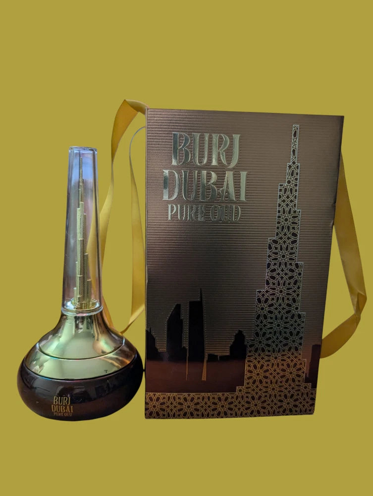 BRURJ DUBAI PURE OUD . EAU DE PARFUM VAPORISATEUR NATURAL SPRAY  100ML 3.4FL OZ EDP