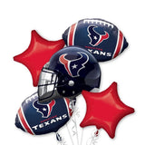 Houston Texans NFL Anagram Balloon Bouquet Birthday Party Decoration Football Bouquet