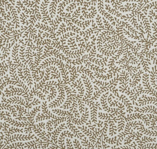 SOANE BRITAIN FABRIC 'CORAL - CHESTNUT' 3 METRES (300cm) 100% COTTON POPLIN Flowering Plants