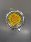 Vintage Pyrex 470-C Lid Sunflower 1970s Lid Only Ge0 Sunflower