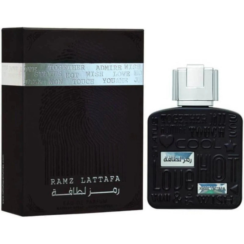 Ramz Lattafa Silver by Lattafa perfume for unisex EDP 3.3 / 3.4 oz New in Box EDP