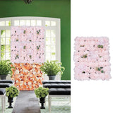 6 Pack 24"x16" Panel 3D Hydrangea Flower Photo Wall Decoration for Wedding Party Hydrangea
