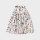 4-5T Vintage Handmade Cotton Sunflower Dress Sunflower